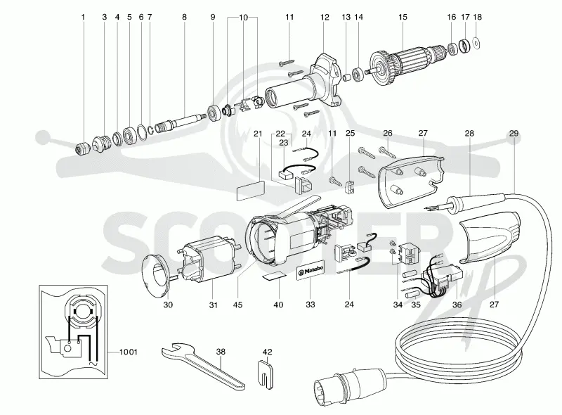 Metabo GE 700 Basic 21019210. Page 1