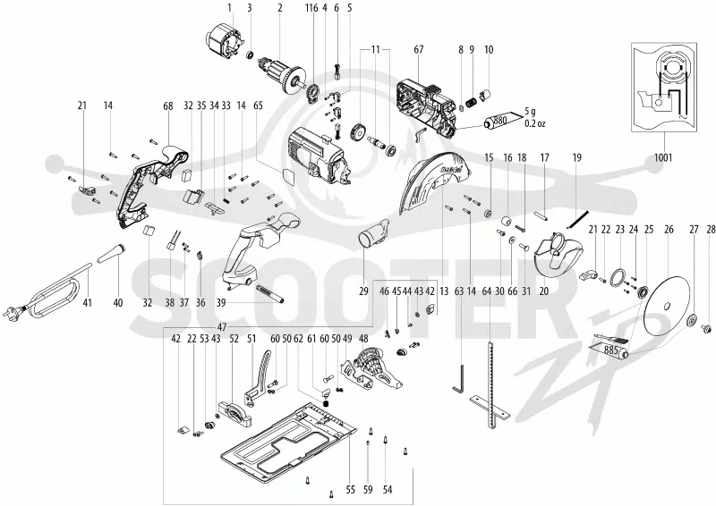 Metabo KS 55 00855000. Page 1