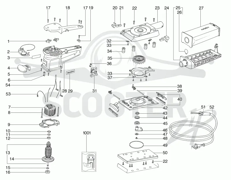Metabo SR E 357 00357000. Page 1