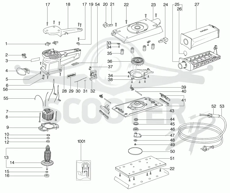 Metabo SR 358 00358001. Page 1