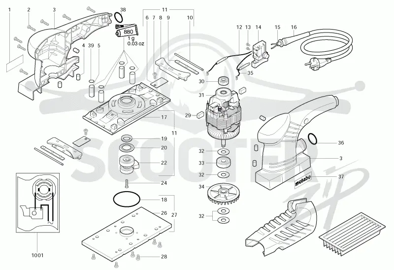 Metabo SR 180 Intec 01022000. Page 1