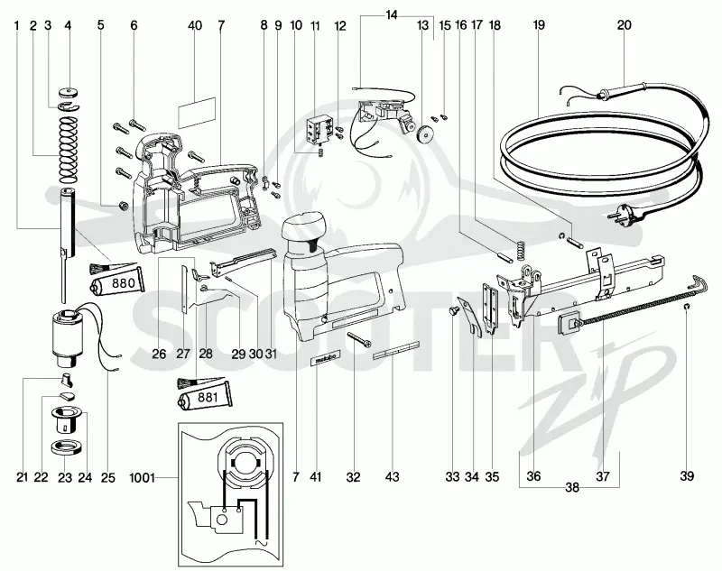 Metabo TA E 3030 03030001. Page 1