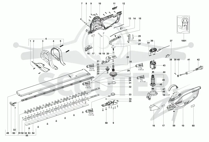Metabo HS 8875 08875001. Page 1