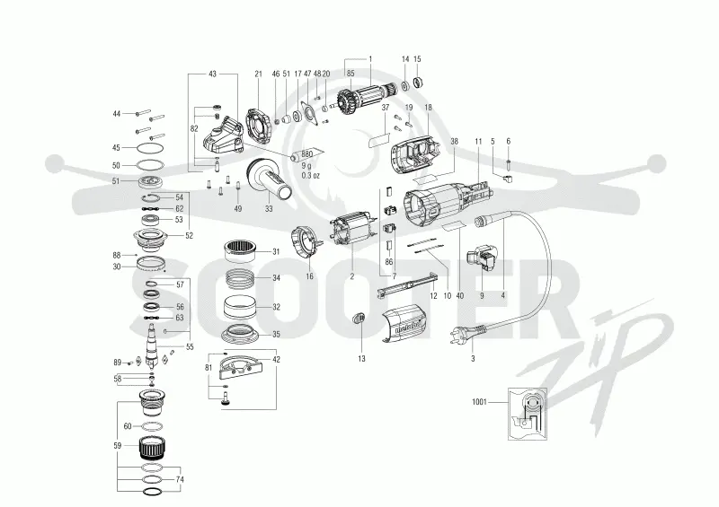 Metabo KFM 9-3 RF 01751000. Page 1