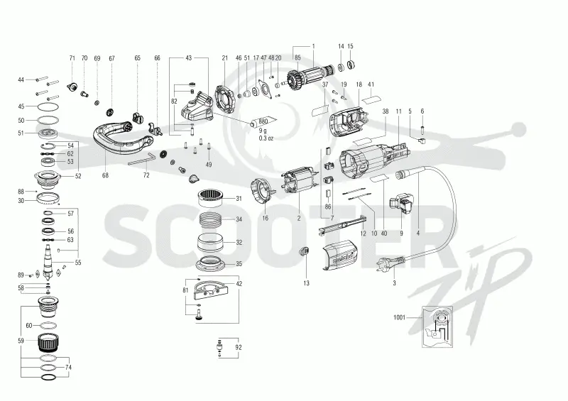 Metabo KFM 9-3 RF 01751002. Page 1