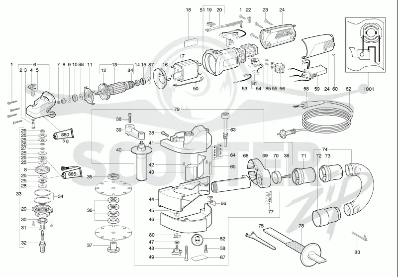 Metabo MFE 30 01119430. Page 1