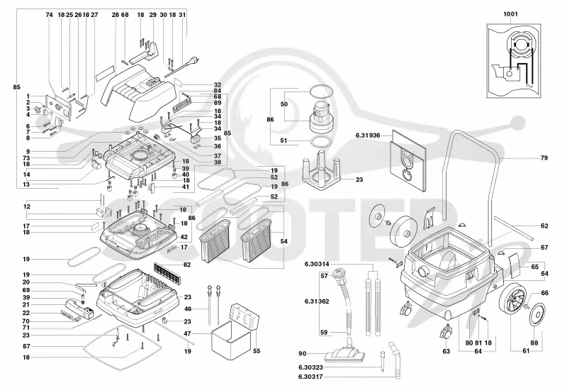 Metabo SHR 2050 M 02044001. Page 1