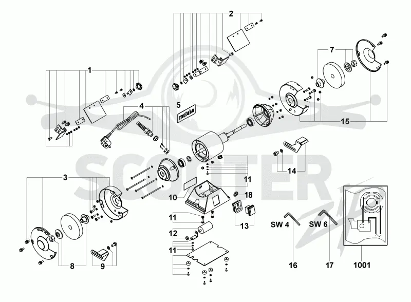 Metabo DS 125 19125000. Page 1