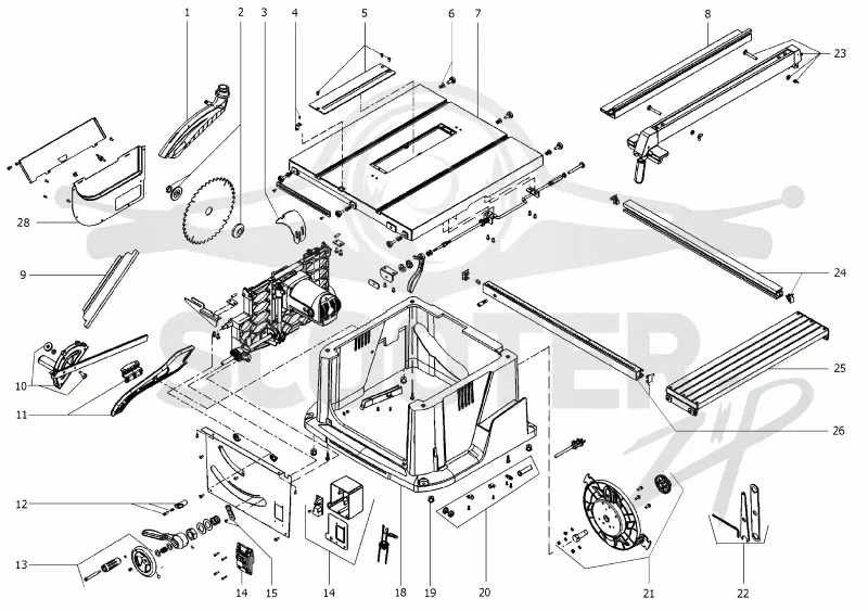 Metabo TS 250 0102502000 12. Page 2