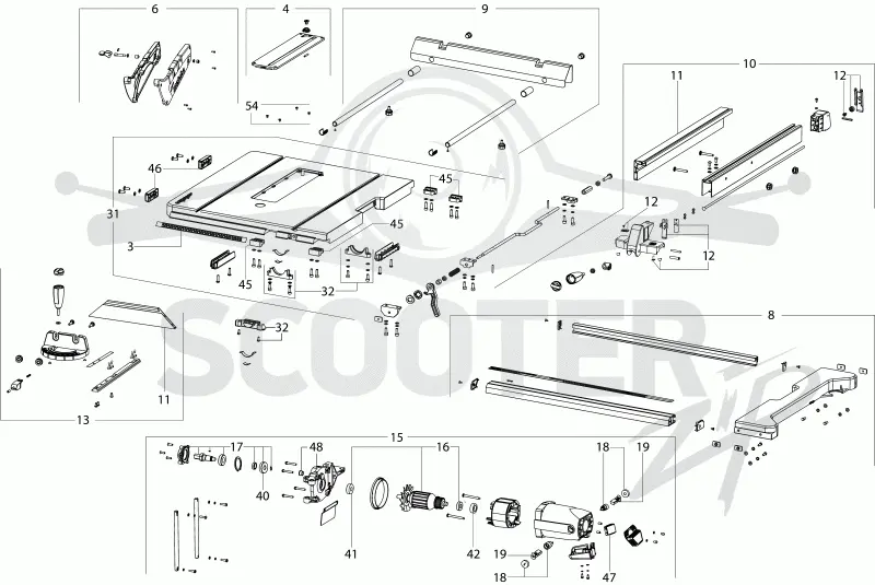 Metabo TS 254 00668001. Page 1