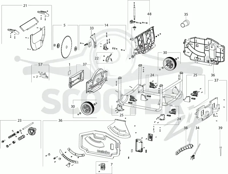 Metabo TS 254 00668001. Page 2