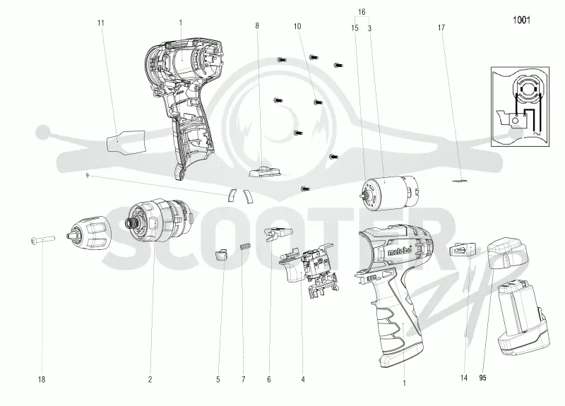 Metabo PowerMaxx SB 00385000. Page 1