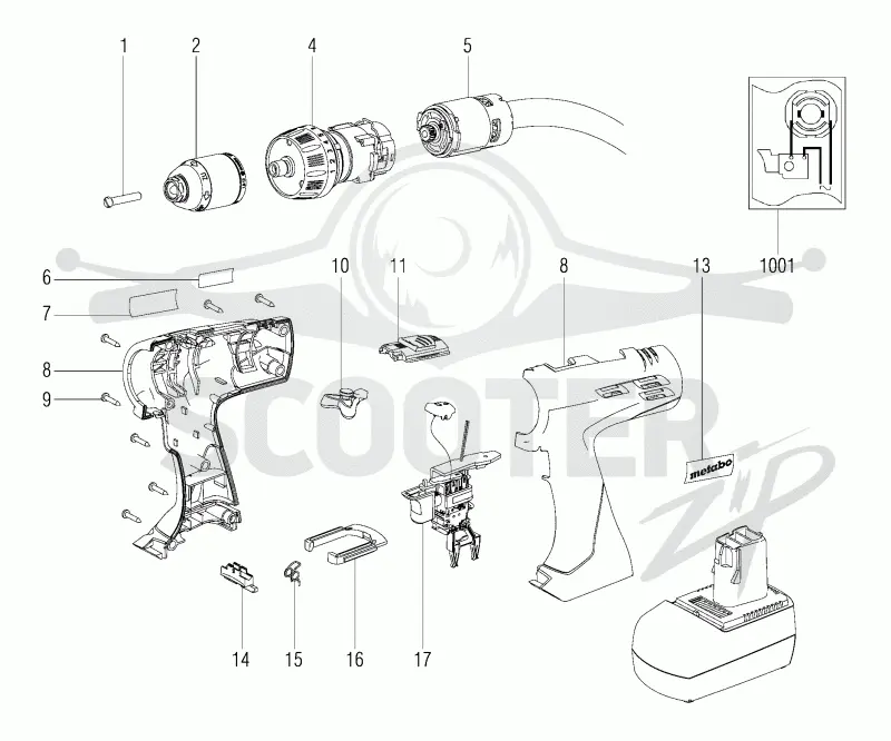 Metabo SBZ 14.4 Impuls 01442000. Page 1