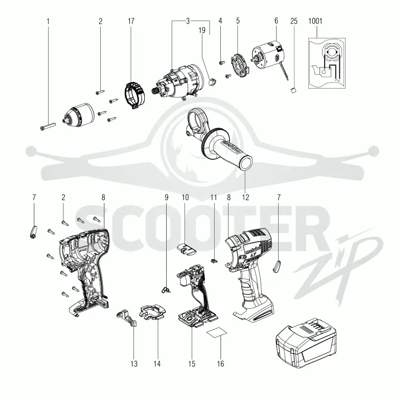 Metabo SB 18 LT Impuls 02142001. Page 1