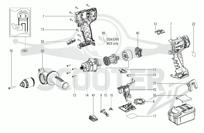 Metabo SB 18 LTX Impuls 02192000. Page 1