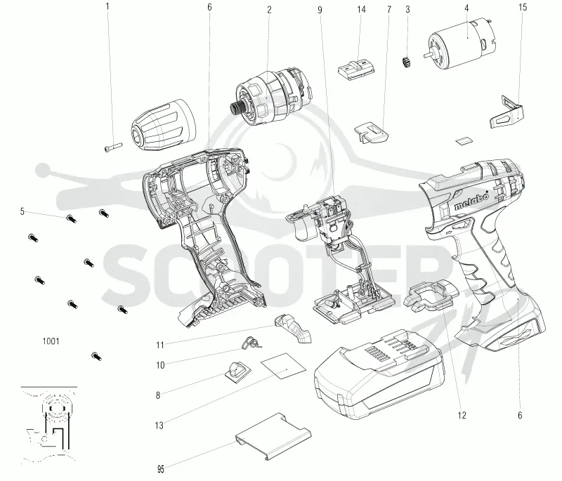 Metabo SB 18 02245000. Page 1