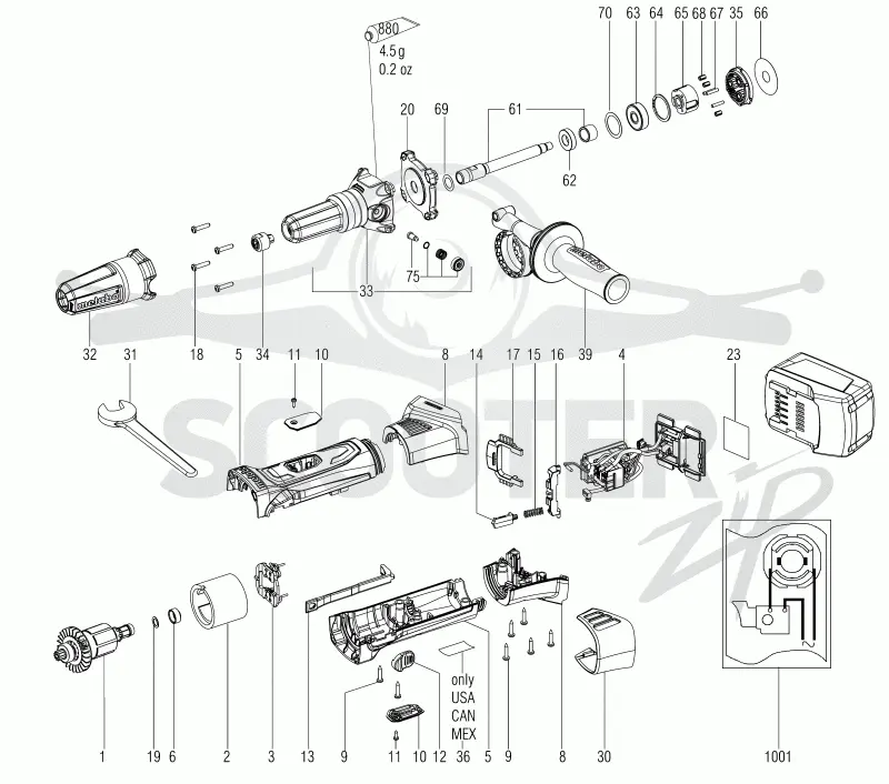 Metabo GA 18 LTX G 00639421. Page 1