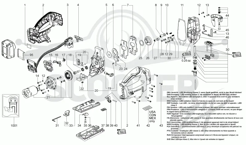 Metabo STA 18 LTX 02298000. Page 1
