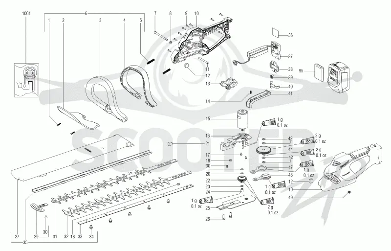 Metabo AHS 18-55 V 00463000. Page 1