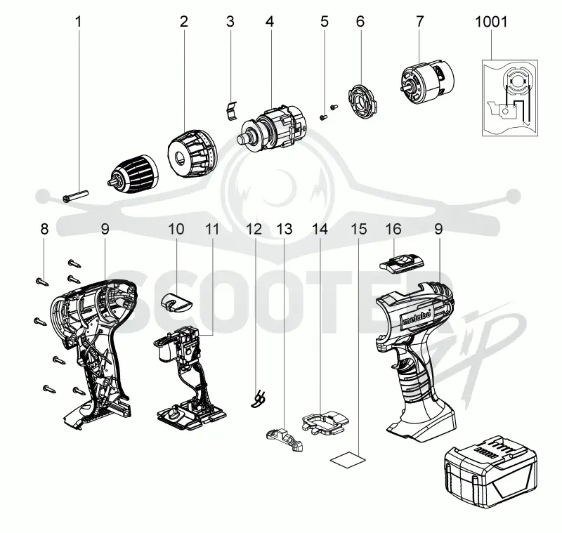 Metabo BS 12 NiCd 02172000. Page 1