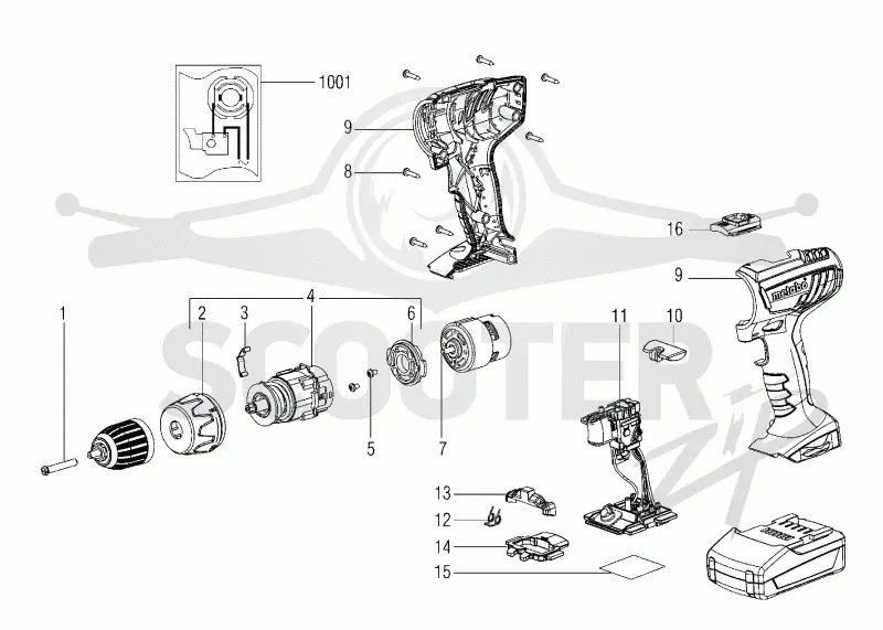 Metabo BS 14.4 Li 18130310. Page 1