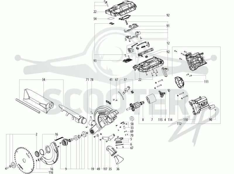 Metabo KS 18 LTX 216 19000000. Page 1
