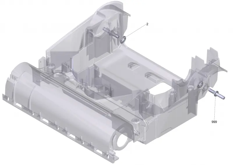 Корпус в сборе CV30/1 (4.060-697.0)