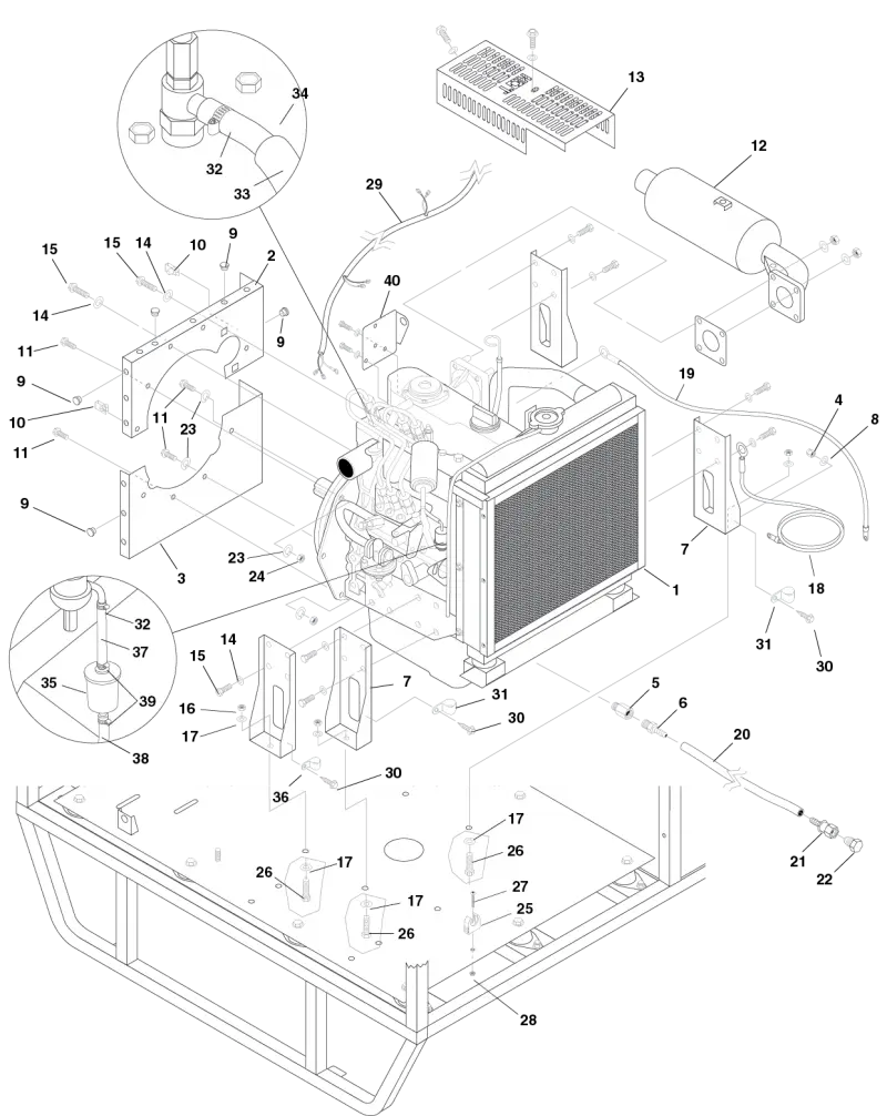 3 Cylinder Engine Mounting