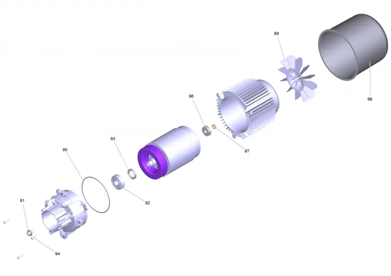 Мотор заменитель (4.624-272.0)