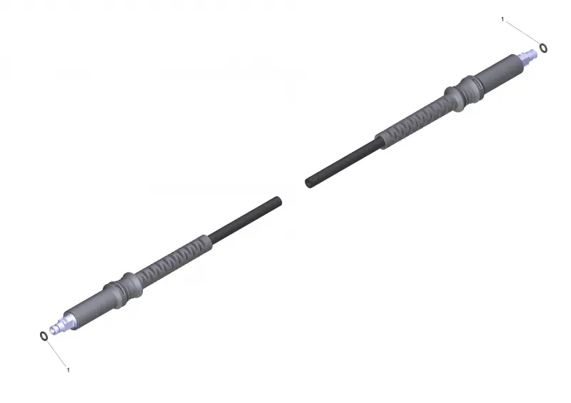 Шланг высокого давления 12MPa/10 40АC QC (6.392-966.0)