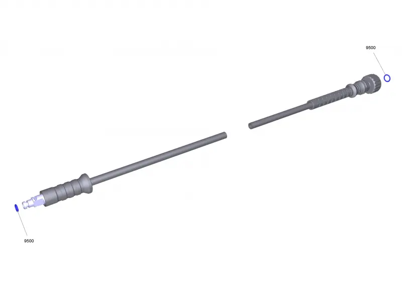 Шланг высокого давления 12MPa/4 40°C NQC (6.396-525.0)