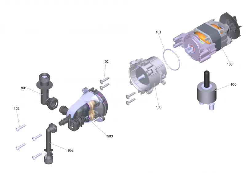 Насосный агрегат RV upr. K2/3 *EU (0,8kW
