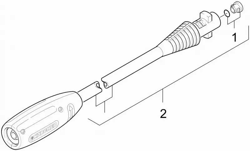 Выпускное сопло регулируемой мощности K2