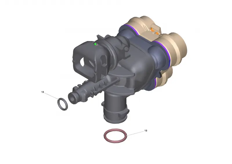 Головка цилиндра RV K2.0X