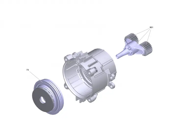 Коробка передач комплектный подъем 3,8 R
