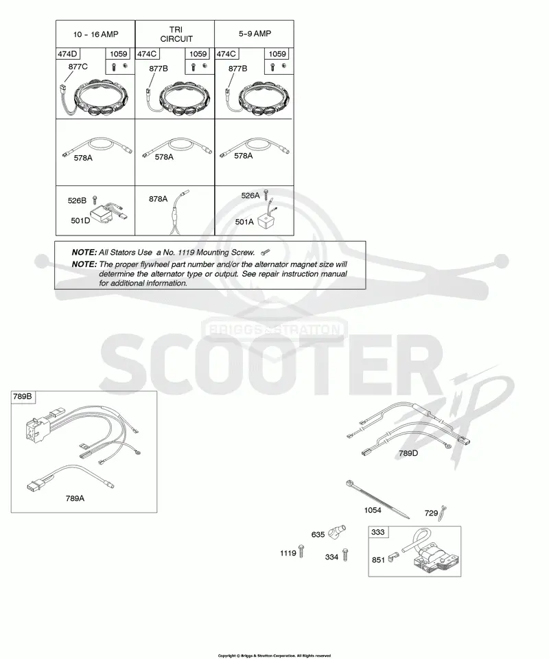 Alternators, Ignition