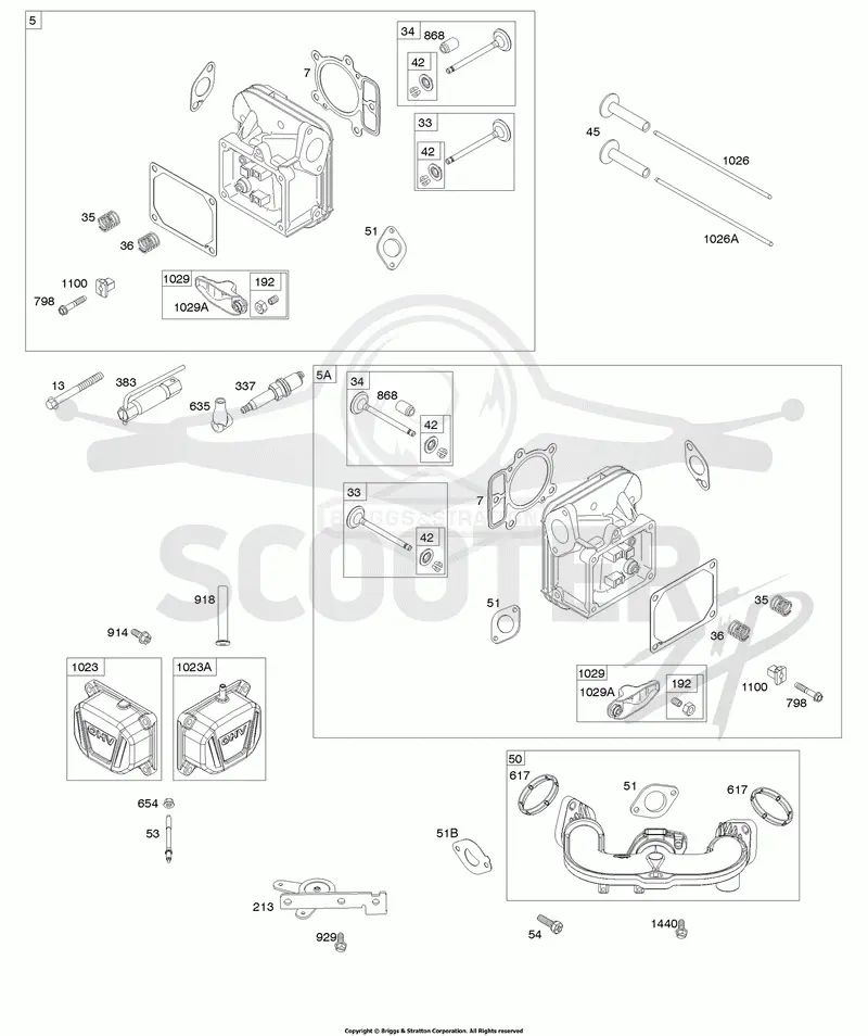 Cylinder Head, Rocker Arm Cover, Intake Manifold