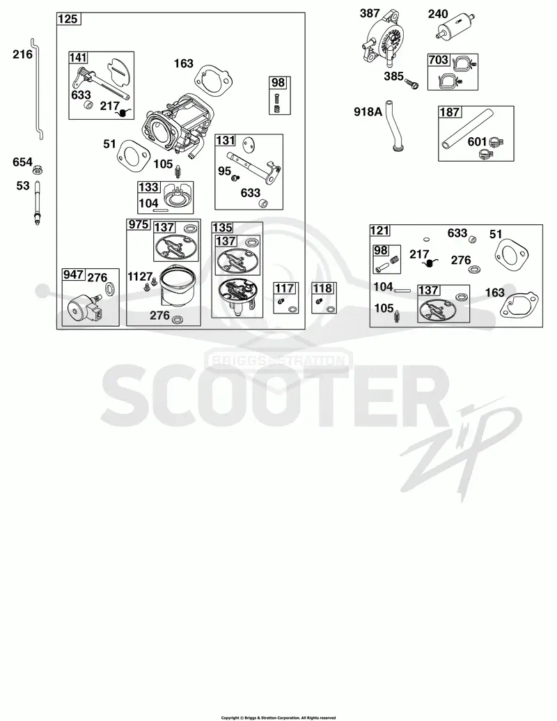 Carburetor and Fuel Supply Group