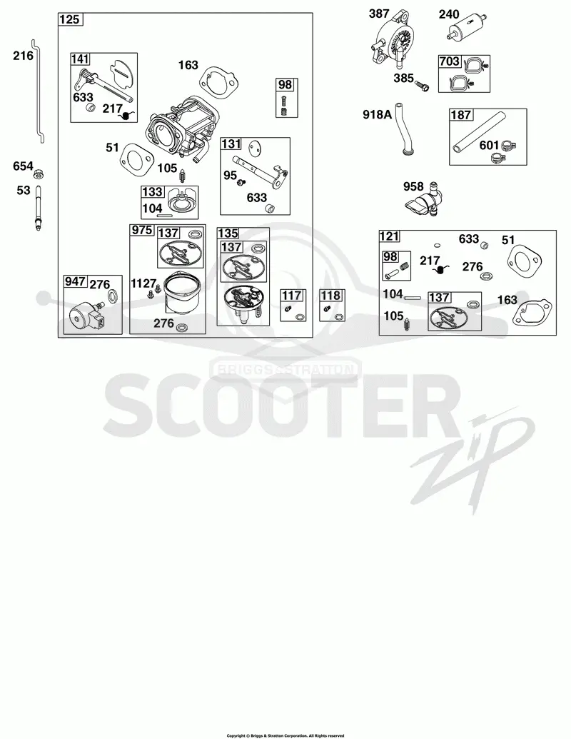 Carburetor and Fuel Supply Group