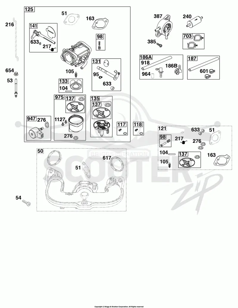 Carburetor and Fuel Supply Group
