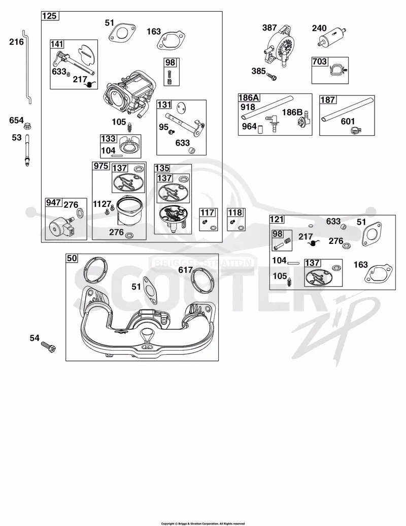 Carburetor and Fuel Supply Group