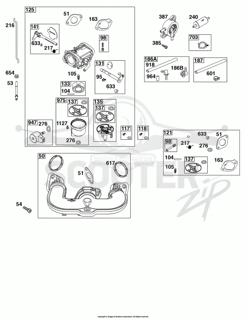 Carburetor and Fuel Supply Group