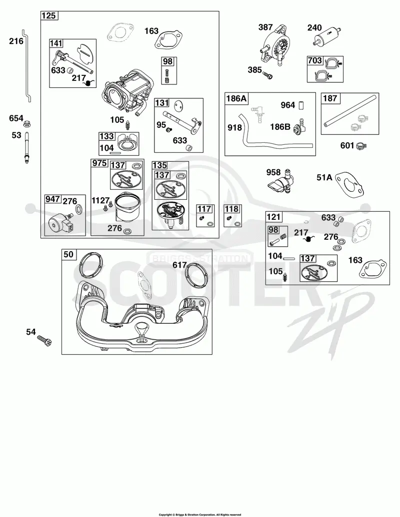 Carburetor and Fuel Supply Group