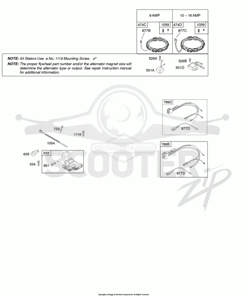 Alternators, Ignition