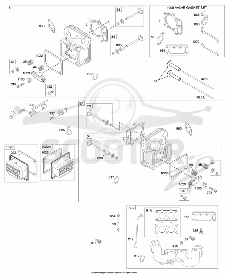 Cylinder Head, Gasket Set-Valve, Intake Manifold, Valves