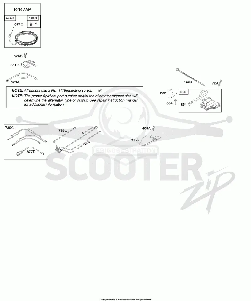 Alternator, Ignition