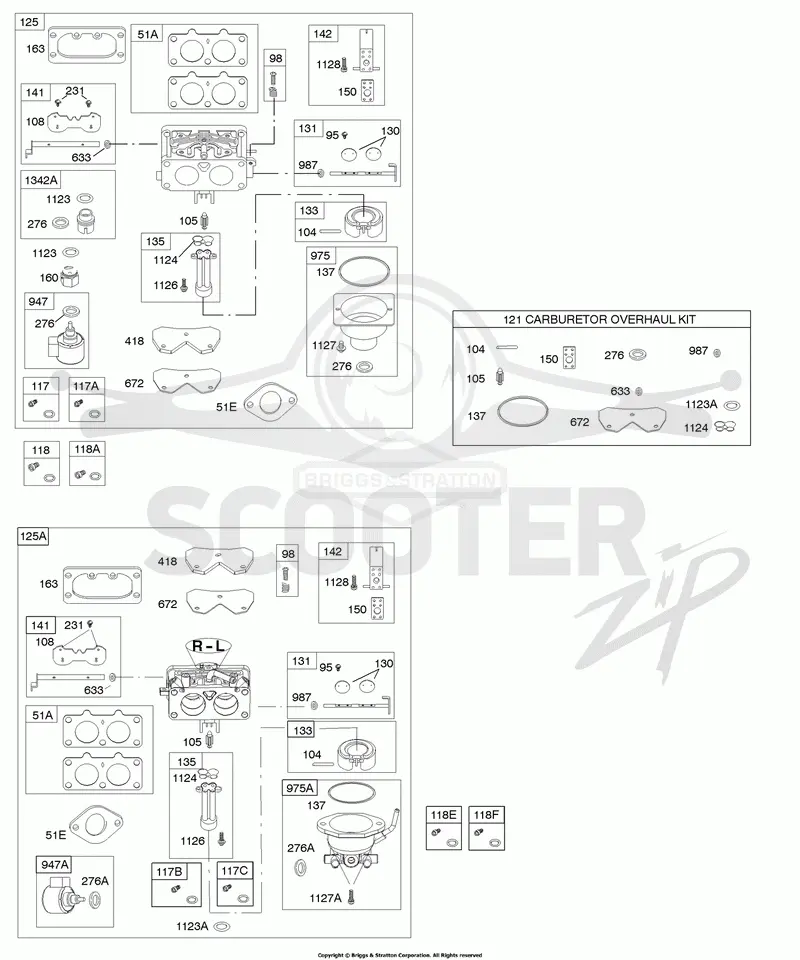 Carburetor, Kit - Carburetor Overhaul