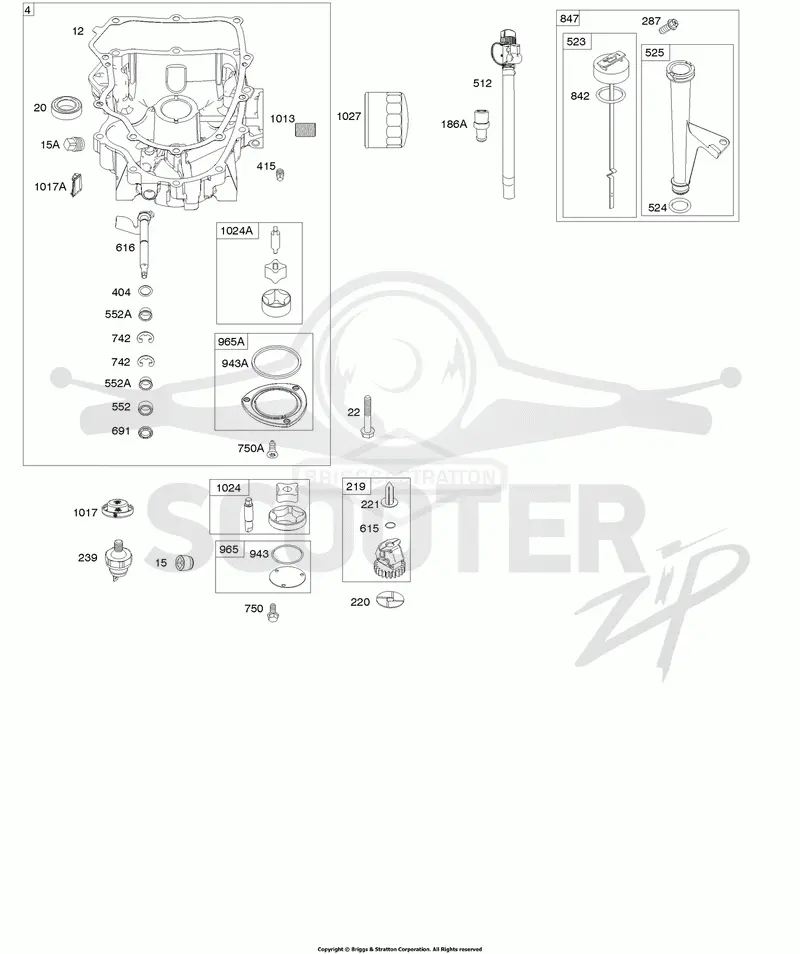 Engine Sump, Oil Pump, Dipstick/Tube Assembly