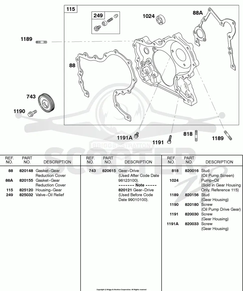 Gear Housing