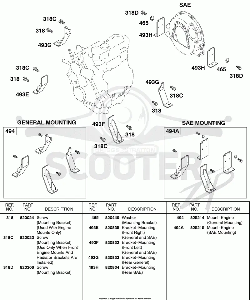 Engine Mounting Kits